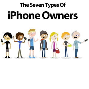 7 soorten iPhone gebruikers