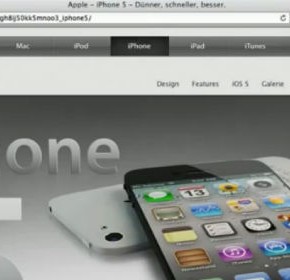 Website iPhone 5 uitgelekt