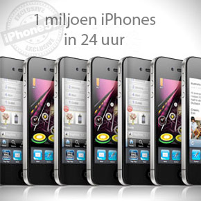 iPhone 4S voorbestellingen breken alle records