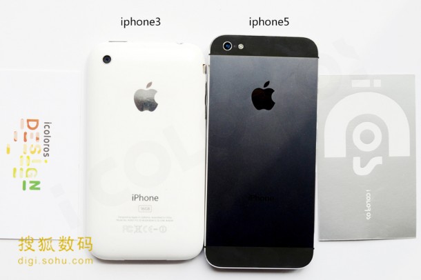 Verschil iPhone 3 en iPhone 5