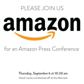Amazon Press Conference
