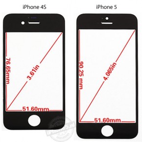 iPhone 5 krijgt hoger scherm
