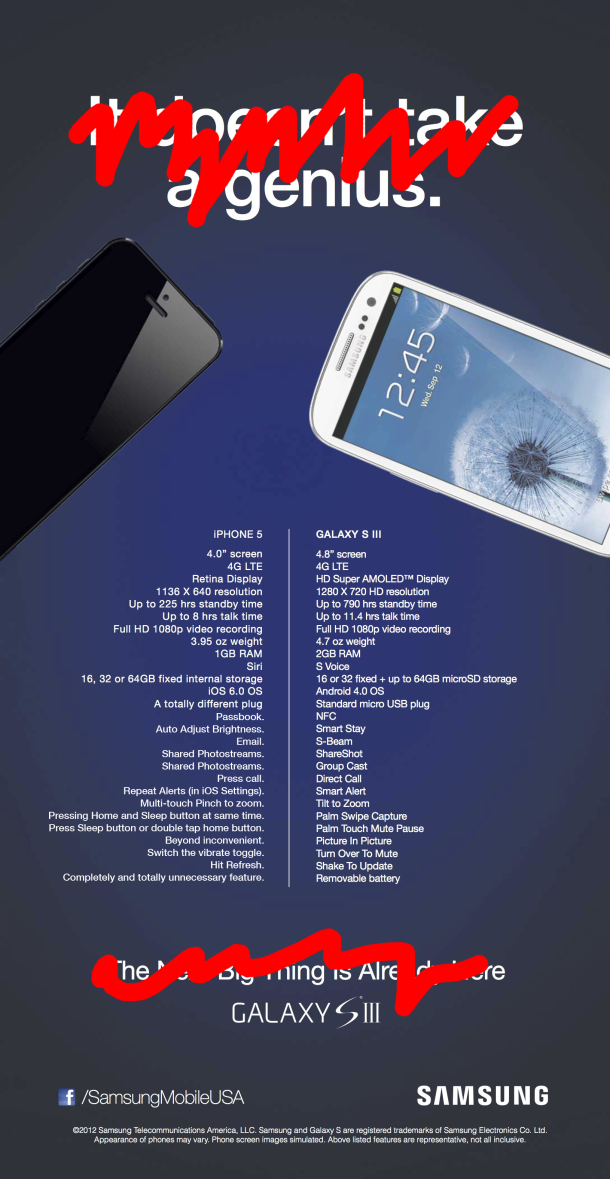 iPhone 5 vs Galaxy S3 - by Josh Cohen