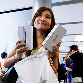 iPhone 5 breekt record in China
