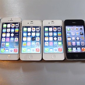 De ultieme iPhone Speed Test: alle iPhones naast elkaar [video]